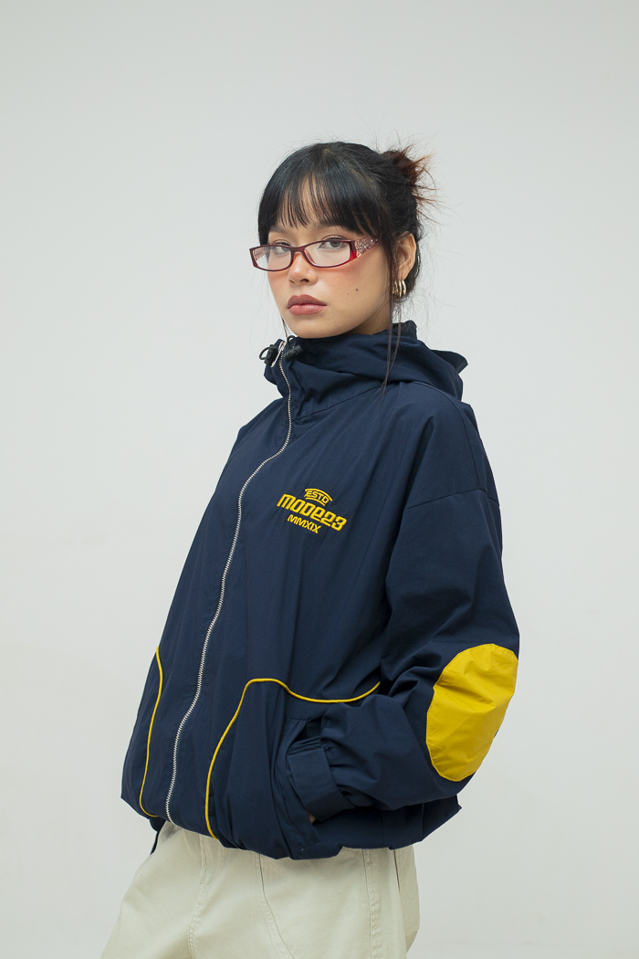 Mode 80's Hooded Jacket